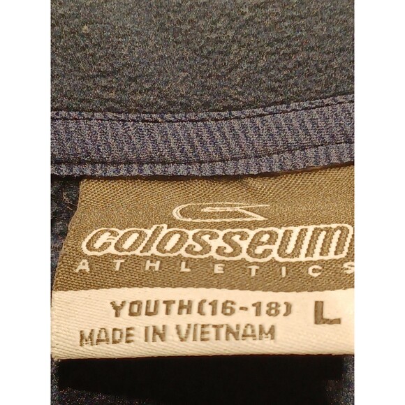 Colosseum Navy Penn State Loins Zip-up Jacket Youth (16-18) Or Women's Small - Picture 9 of 9